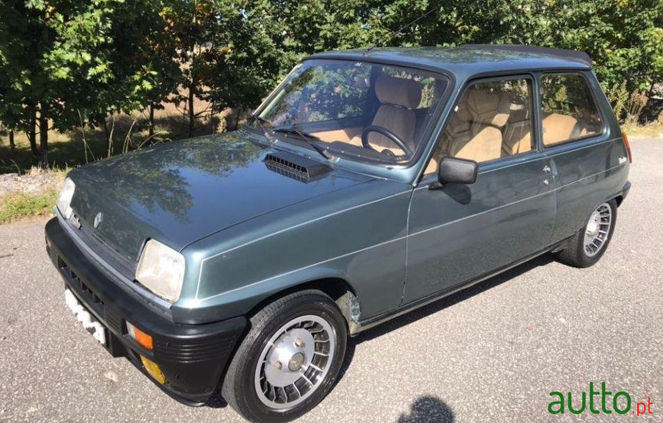1983' Renault 5 Alpine Turbo photo #1