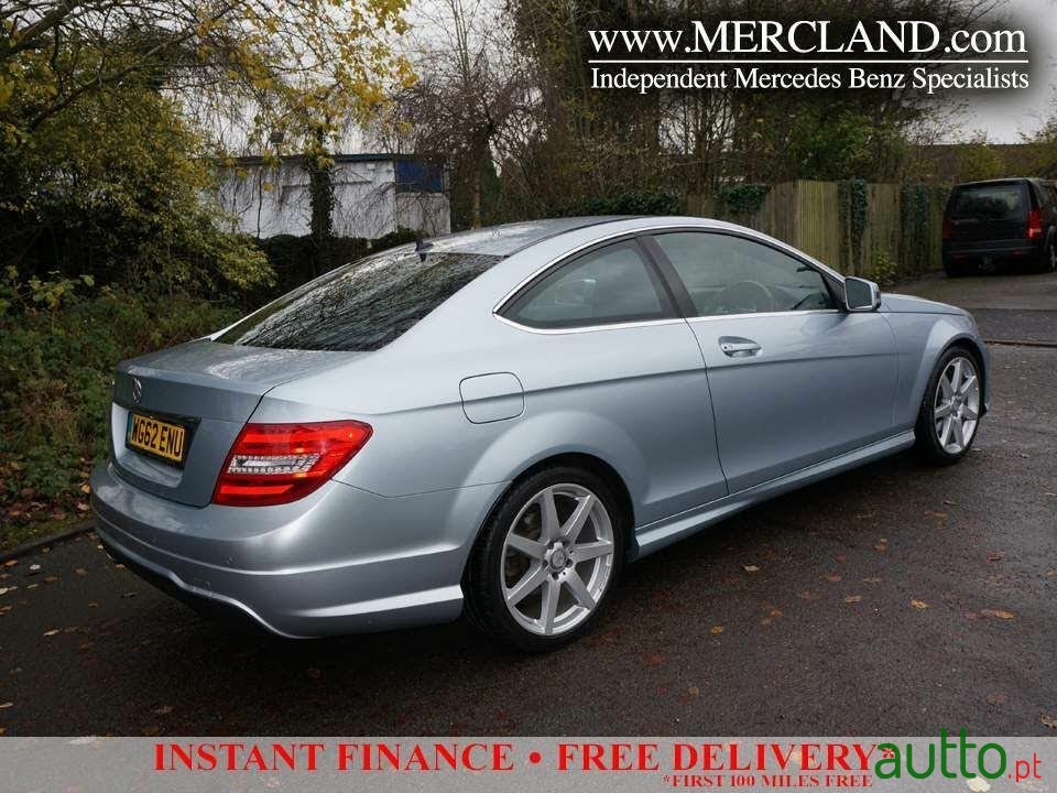 2012' Mercedes-Benz C-Class AMG Sport Blue Efficiency RHD photo #6