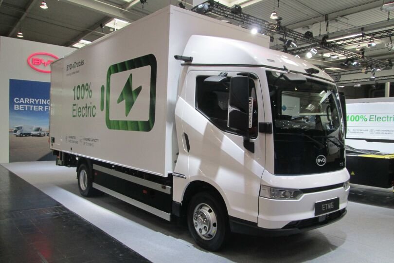 Ofensiva europeia da BYD Trucks estende-se a Portugal