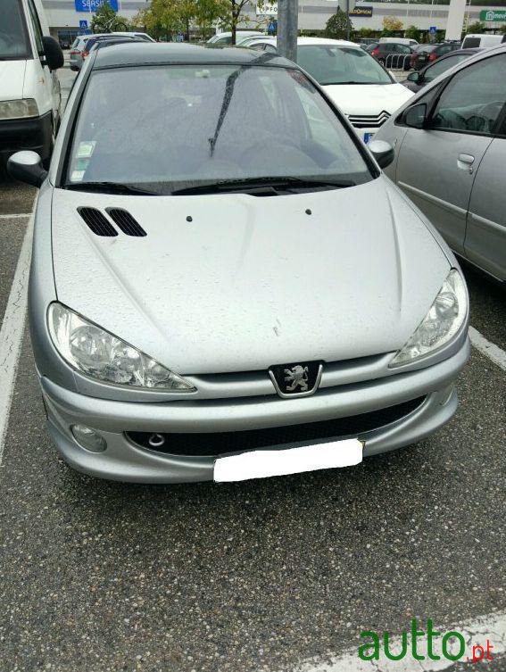 2005' Peugeot 206 1.4 Hdi Black & Silver photo #1