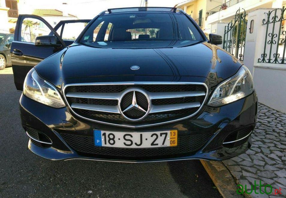 2013' Mercedes-Benz E-220 Avantgard photo #1