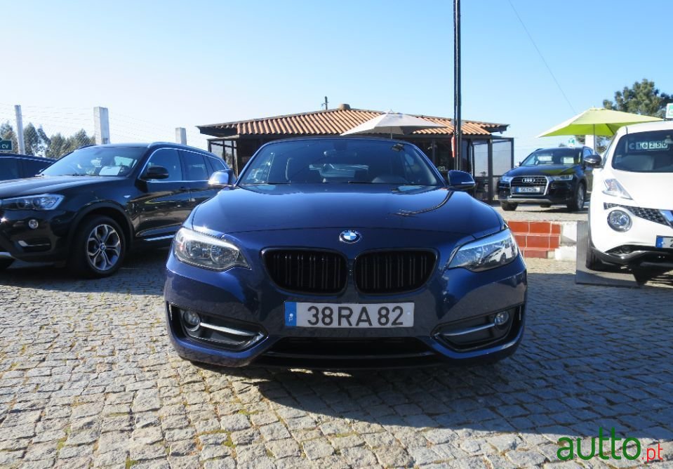 2016' BMW 218 photo #2