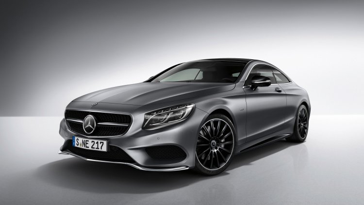 Mercedes-Benz S-Class Coupe Night Edition is a black-accented beauty
