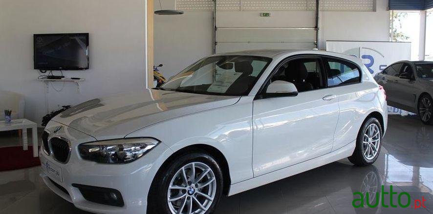 2016' BMW 116 D Lounge photo #1