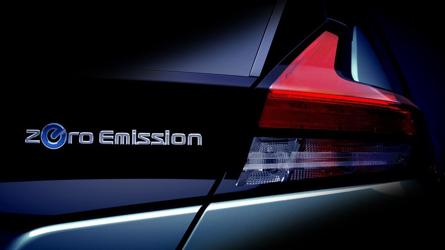 New 2018 Nissan Leaf teaser officially reveals tail lamp design