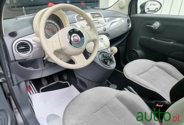 2015' Fiat 500 1.2 Lounge J16 photo #5