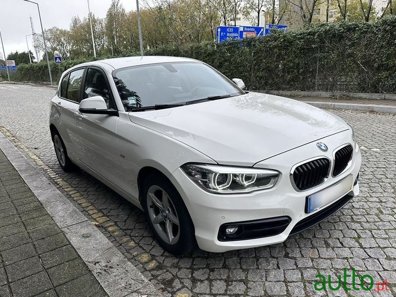 2019' BMW 116 D Line Sport photo #3