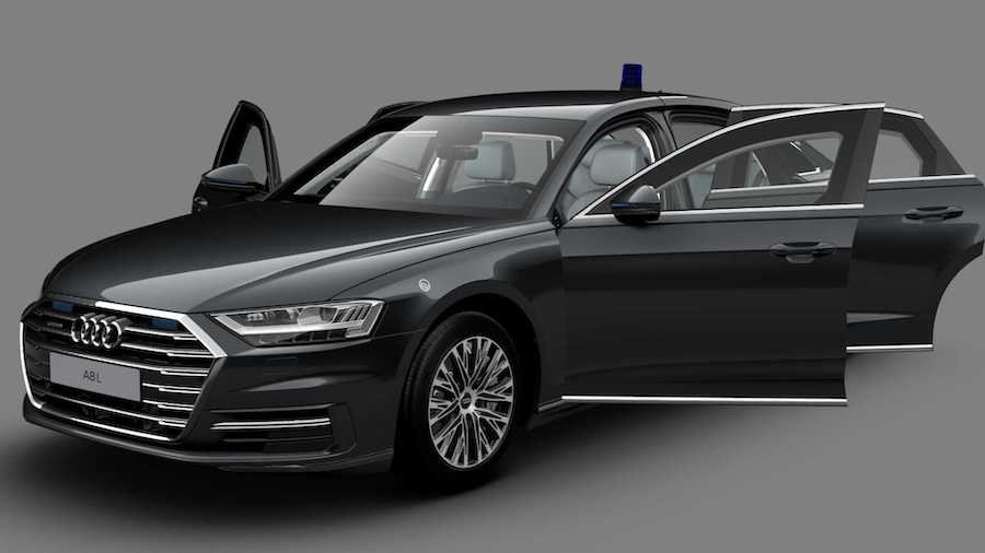 Audi A8 L Security Is An Armored Luxobarge With The S8's Engine