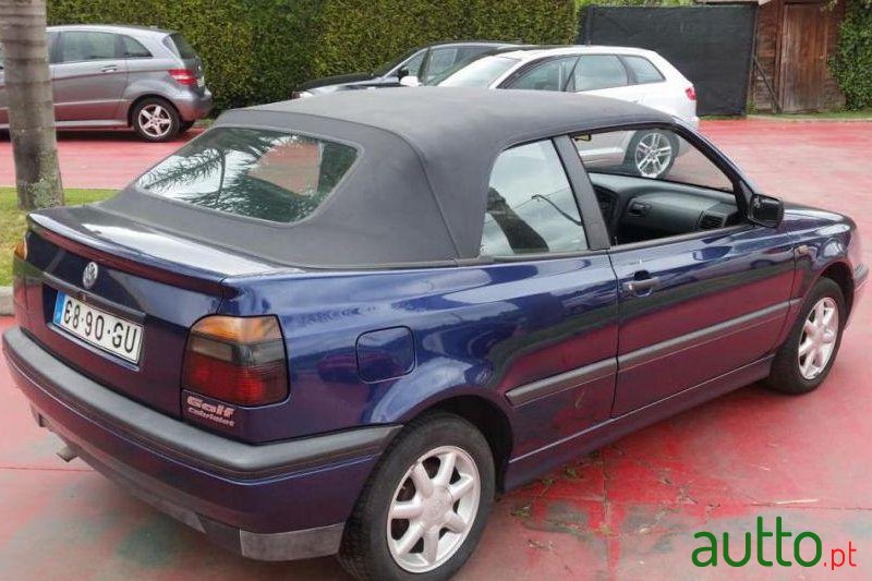 1996' Volkswagen Golf-Cabriolet 1.6 photo #2