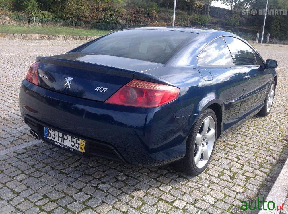 2009' Peugeot 407 Coupé 2.7 HDi V6 photo #3