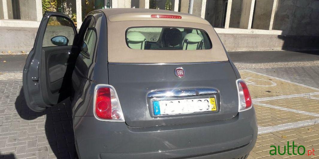 2014' Fiat 500C 312 Cabrio photo #3