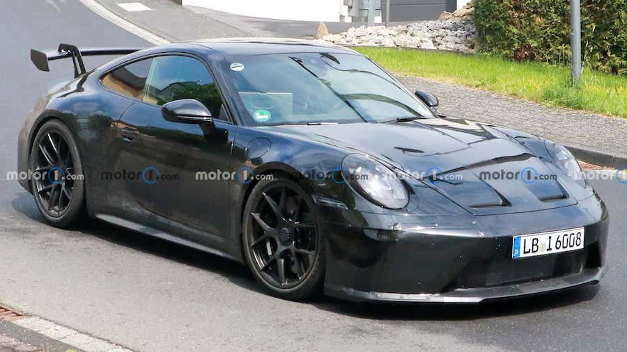 Porsche 911 GT3 spy photo