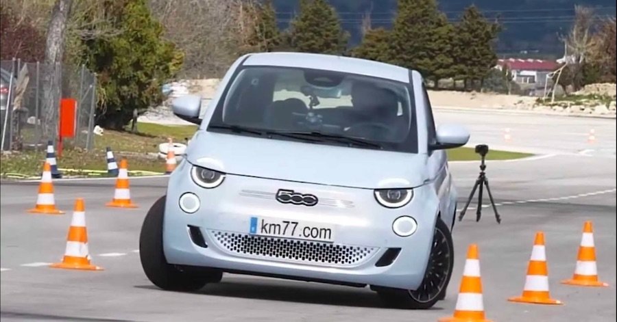 Watch Fiat 500e Take On The Fearsome Moose Test