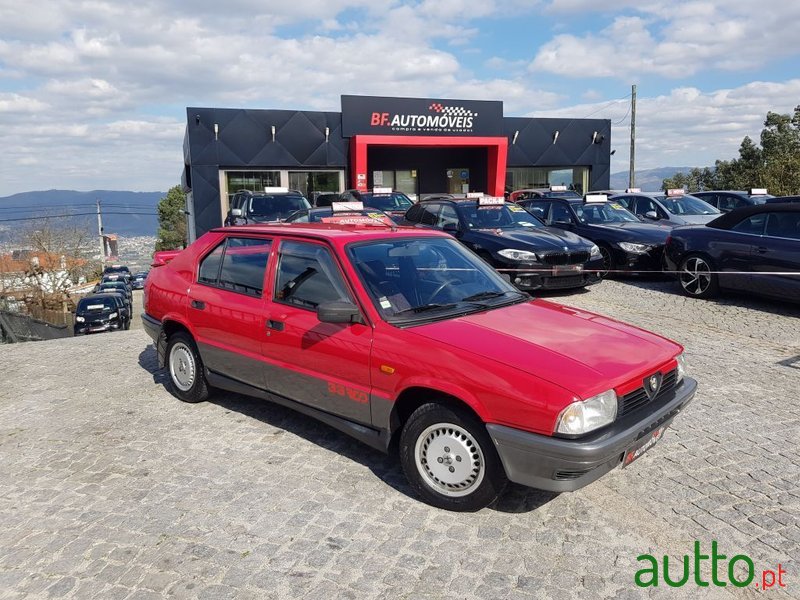 1989' Alfa Romeo 33 1.3 Red photo #5