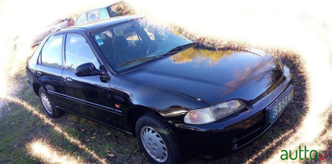 1995' Honda Civic 1995 4Portas 198Mil Km photo #1