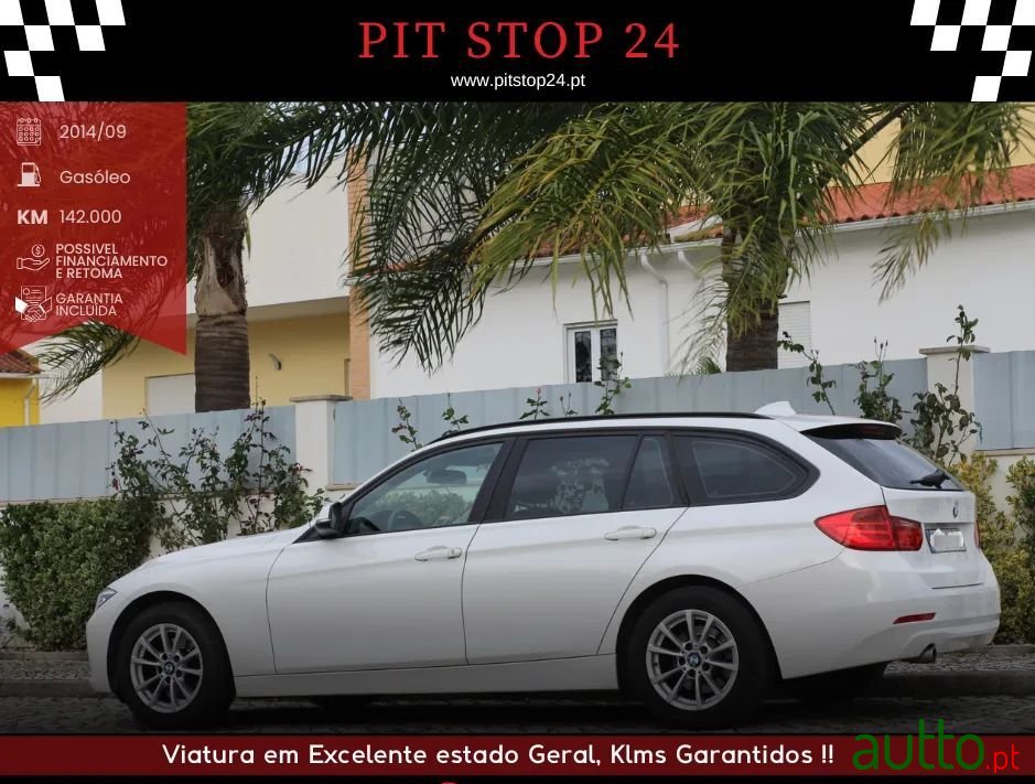 2014' BMW Série 3 D Touring Line Sport photo #3