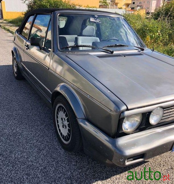 1989' Volkswagen Golf Mk1 Cabrio 1.6 photo #1