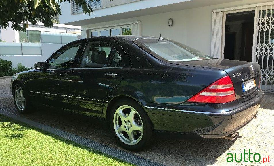 2001' Mercedes-Benz S-500 Gpl Nacional photo #1