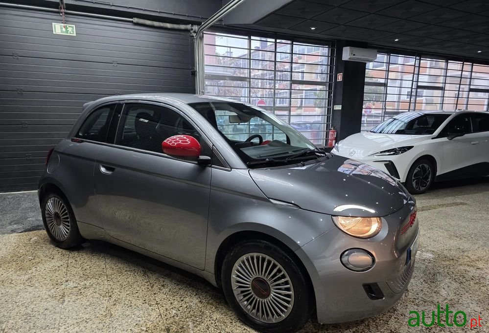 2023' Fiat 500e 23,8Kwh Red photo #1