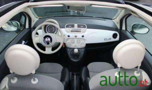 2010' Fiat 500C 1.2 Lounge photo #3