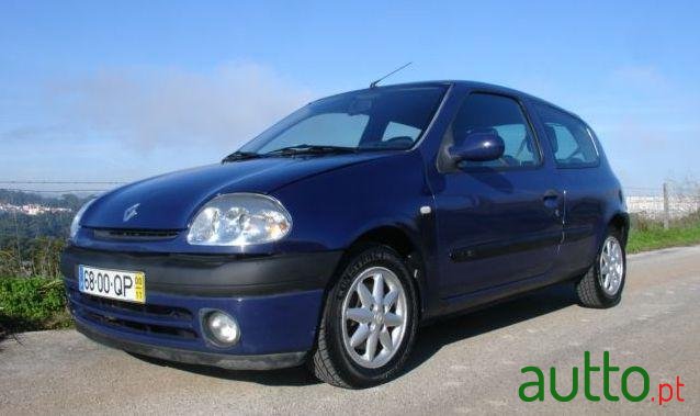 2000' Renault Clio 1.9 Dti  Si photo #2