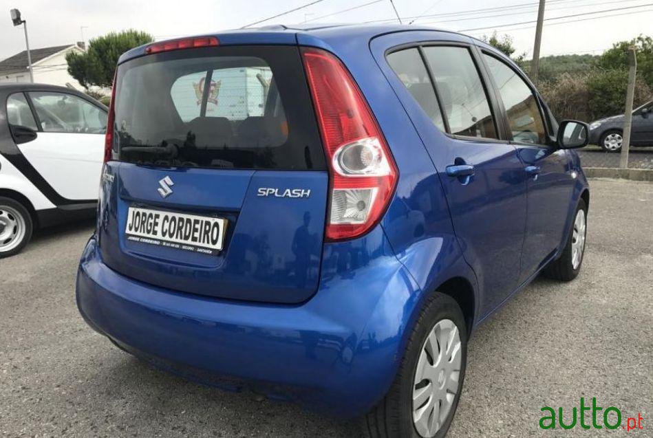 2008' Suzuki Splash 1.0 Gl photo #5