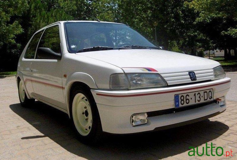 1994' Peugeot 106 Rallye photo #3