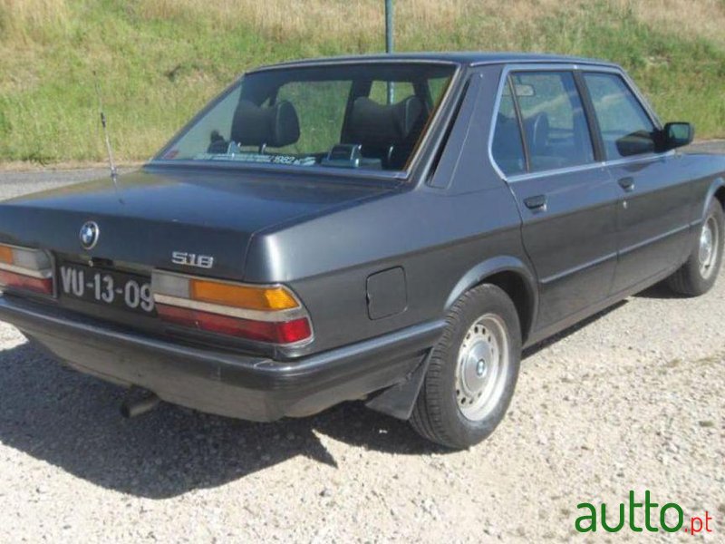1983' BMW 518 photo #2