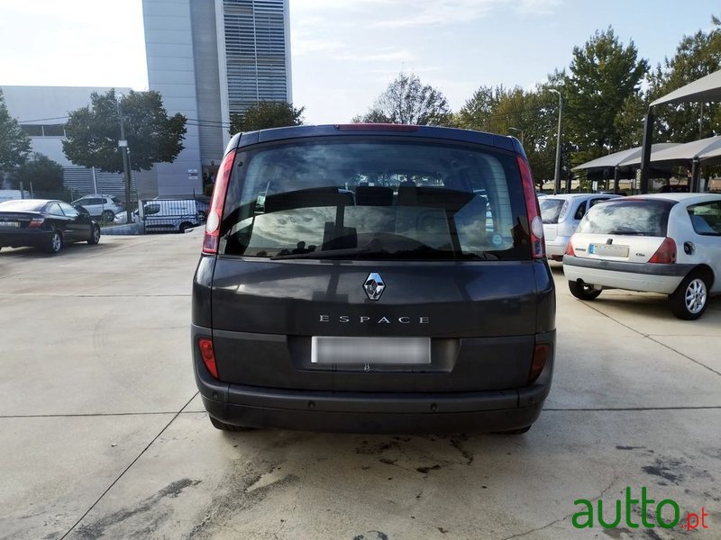 2005' Renault Espace 2.2 Dci Initiale 6L photo #5