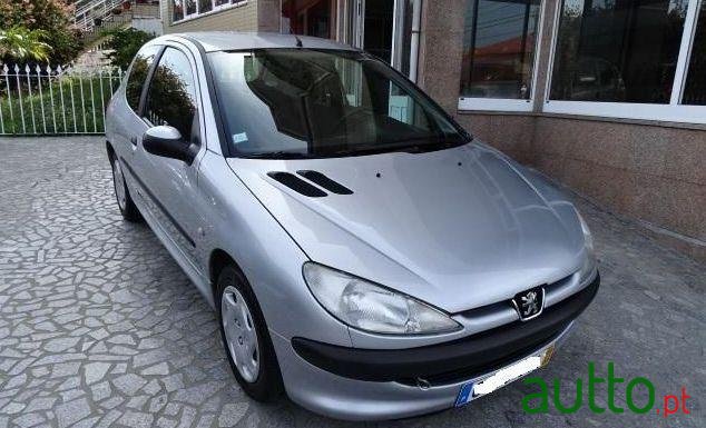 2000' Peugeot 206 1.1 Xt photo #6