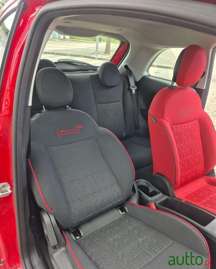 2023' Fiat 500e Red photo #5