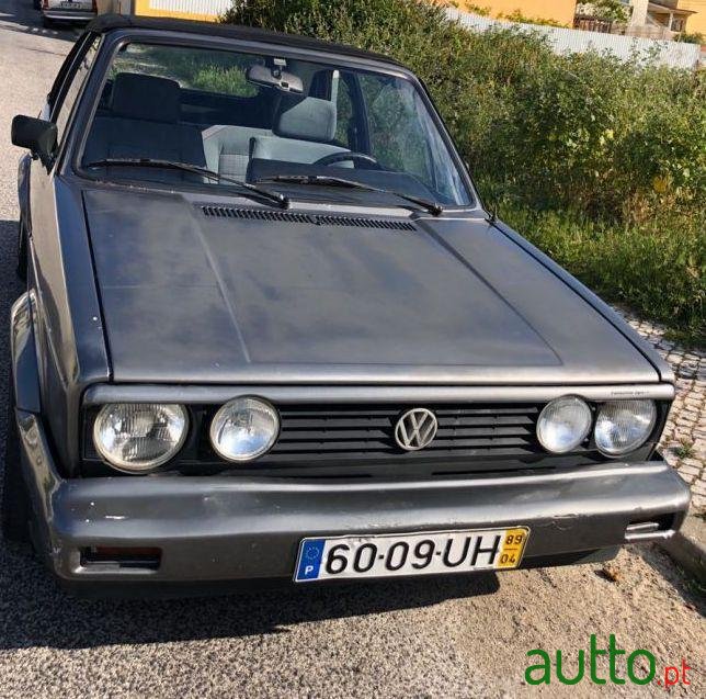 1989' Volkswagen Golf Mk1 Cabrio 1.6 photo #2