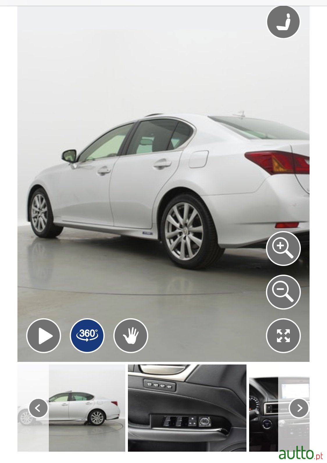 2012' Lexus GS 450h Premium photo #5