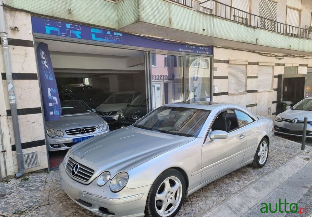 2001' Mercedes-Benz Classe Cl Coupé photo #1