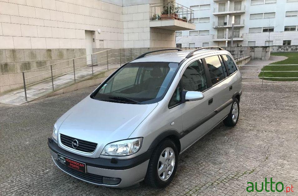 2001' Opel Zafira photo #2