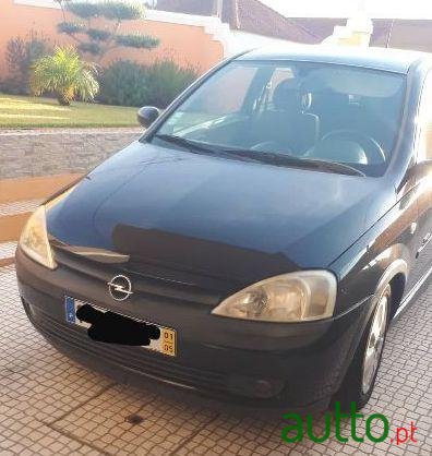 2001' Opel Corsa 1.2 Sport photo #1