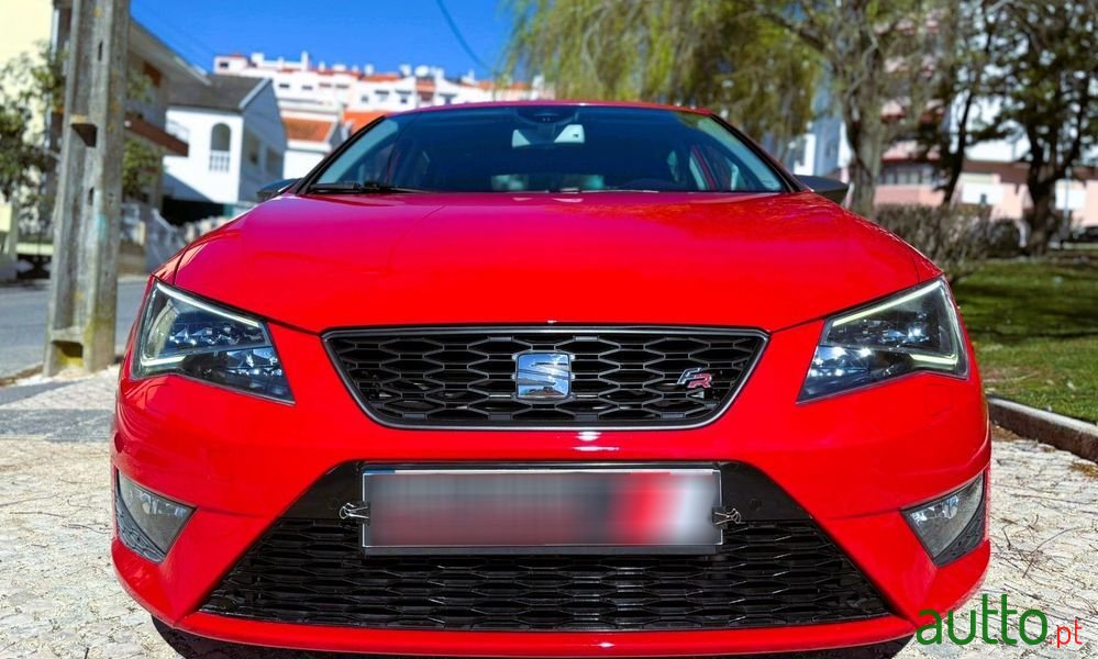 2014' SEAT Leon 2.0 Tdi Fr S/S photo #4