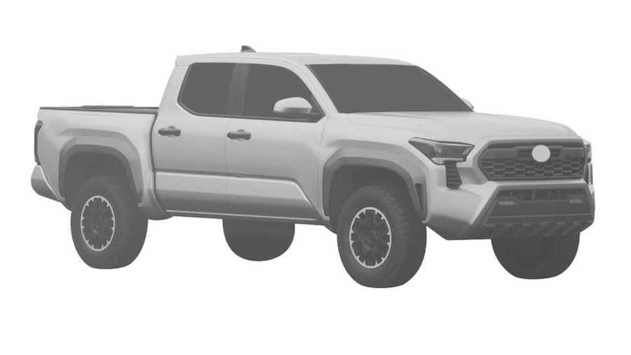 Toyota Tacoma Design Revealed In Filing From Brazil