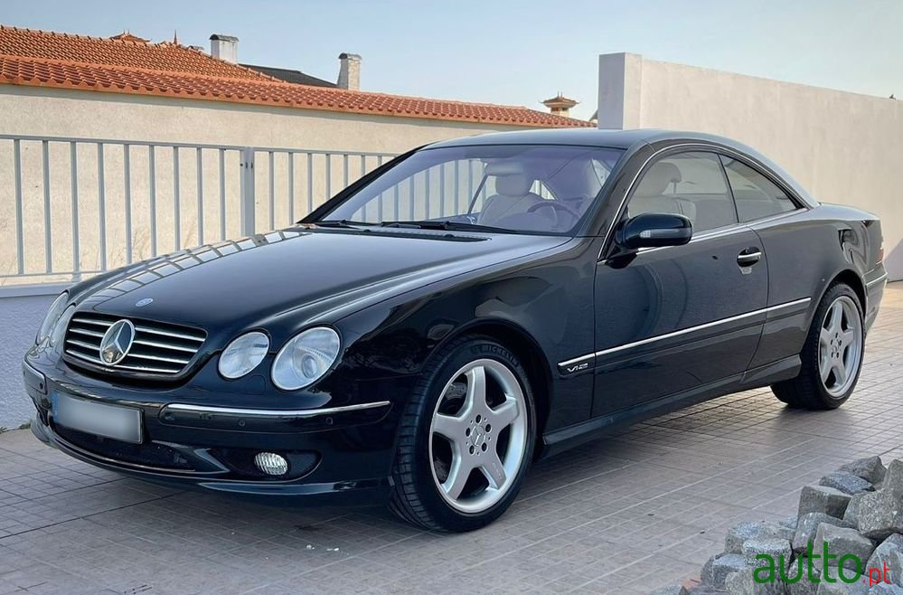 2001' Mercedes-Benz CL 600 Coupé photo #1
