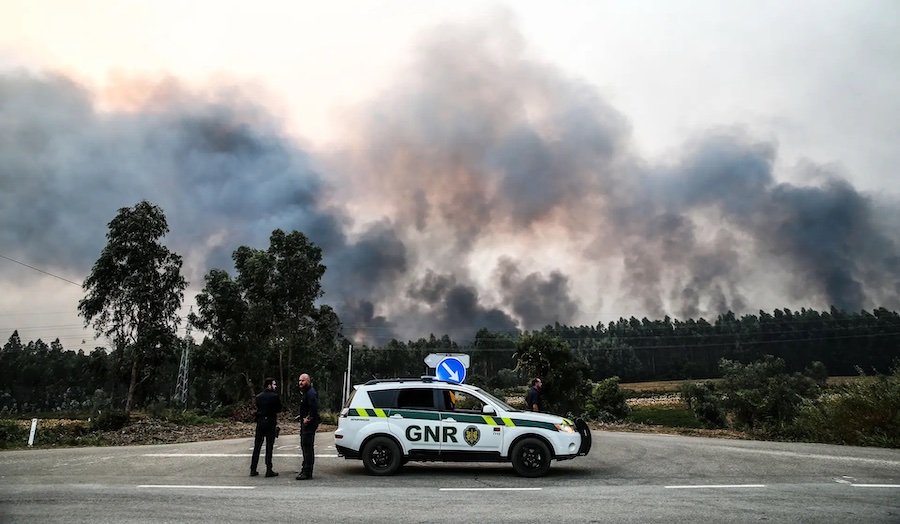 Saiba quais a estradas que estão cortadas devido aos incêndios