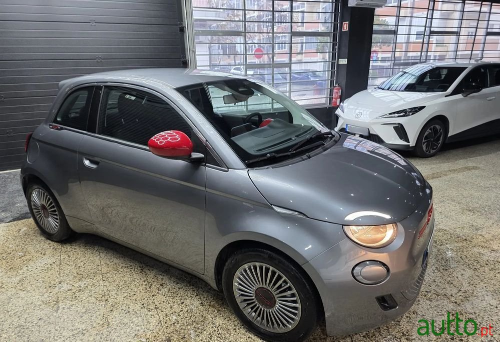 2023' Fiat 500e 23,8Kwh Red photo #5