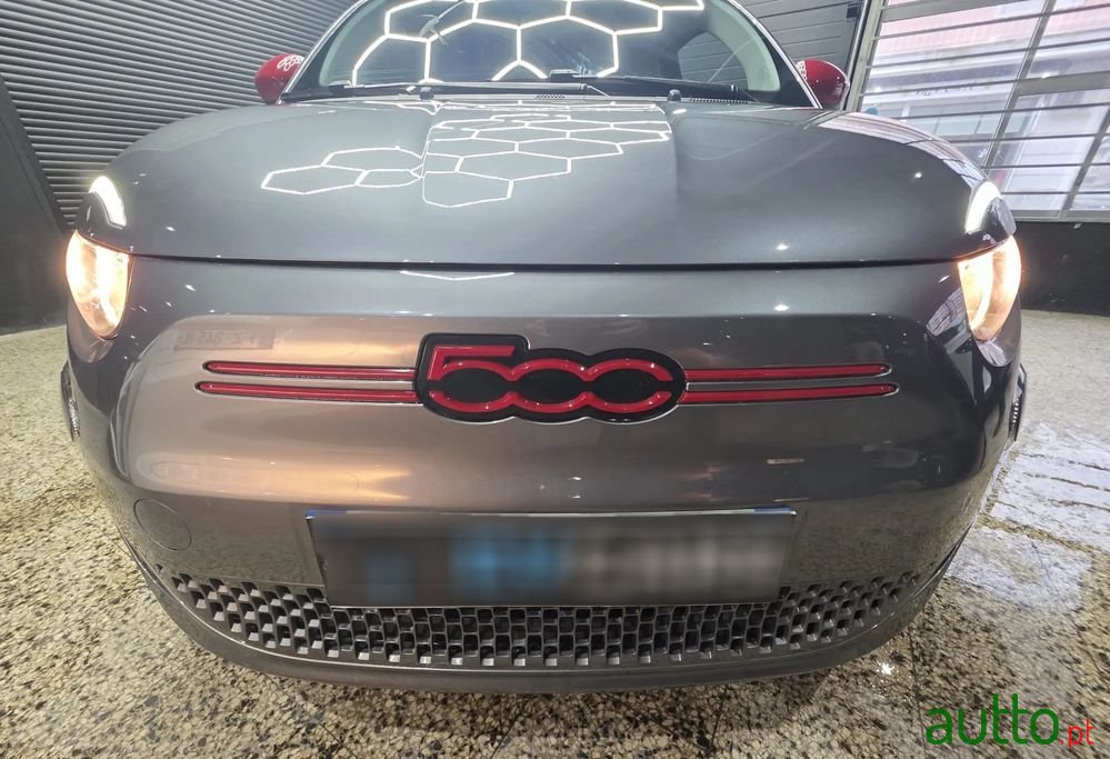 2023' Fiat 500e 23,8Kwh Red photo #2