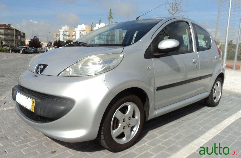 2008' Peugeot 107 Black & Silver photo #1