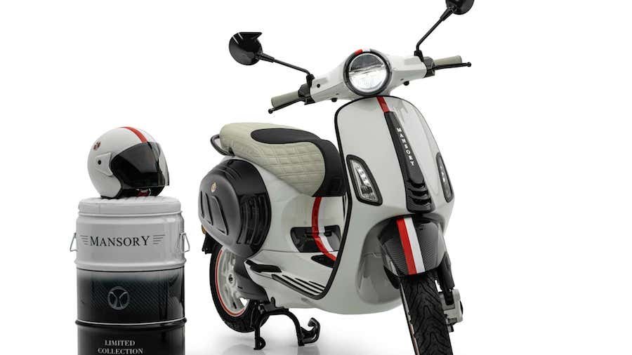 Mansory’s “Monaco Edition” Vespa Is Extravagant Excess, Just In a Small Package