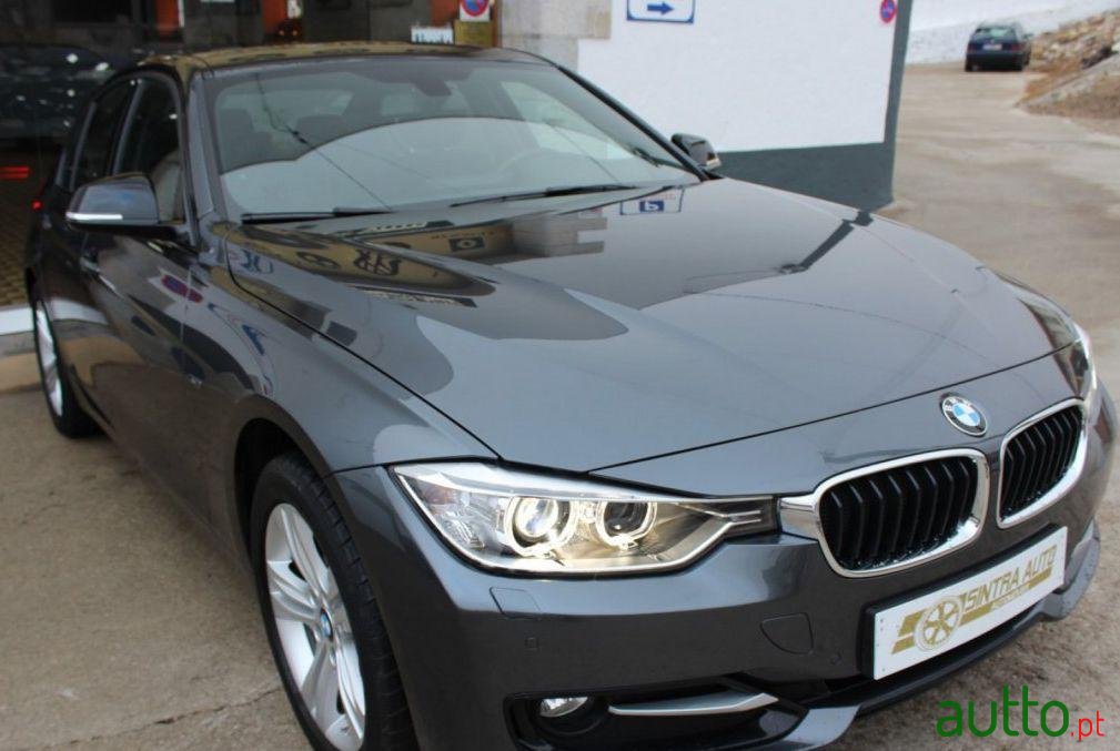 2015' BMW 316 d line sport auto photo #2