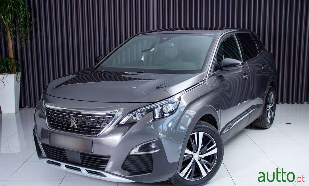2019' Peugeot 3008 1.5 Bluehdi Gt Line Eat8 photo #1