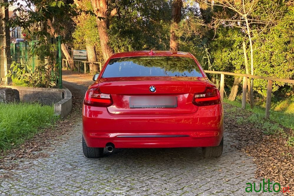 2014' BMW 218 photo #6