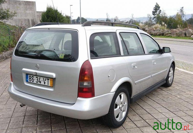 2003' Opel Astra Caravan photo #1