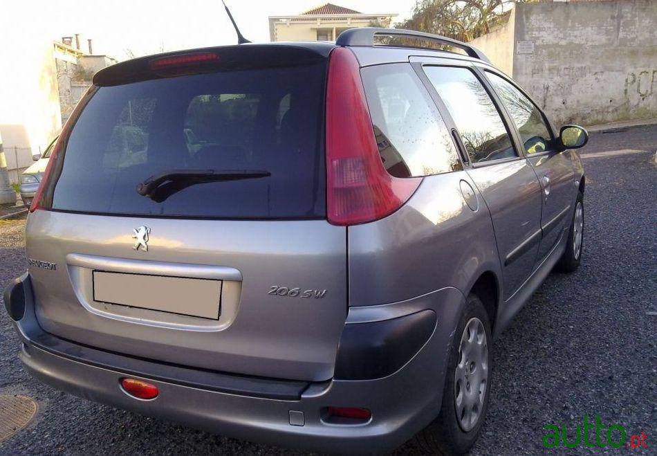 2005' Peugeot 206 Sw 1.1 Look photo #1
