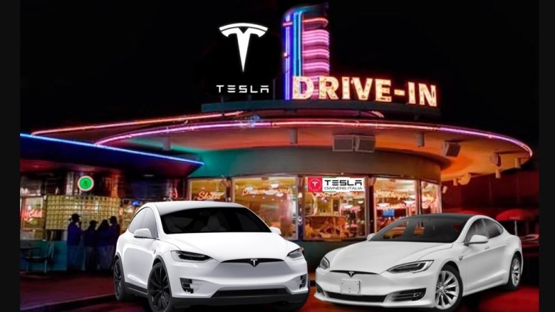 Elon Musk plans Tesla Supercharger drive-in restaurant, and Twitter goes nuts